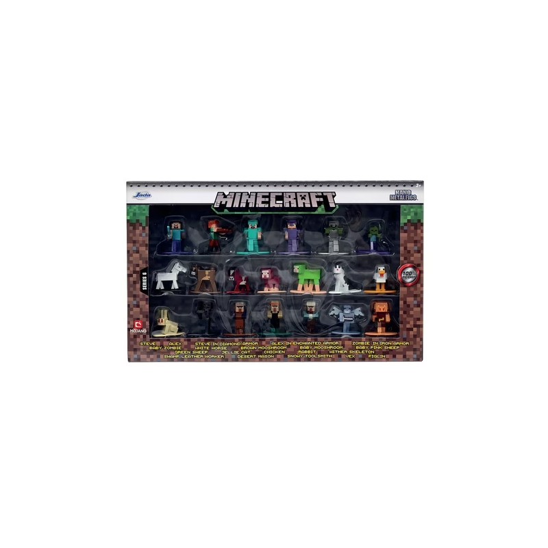 JADA MINECRAFT 4CM SET 20PCS 5