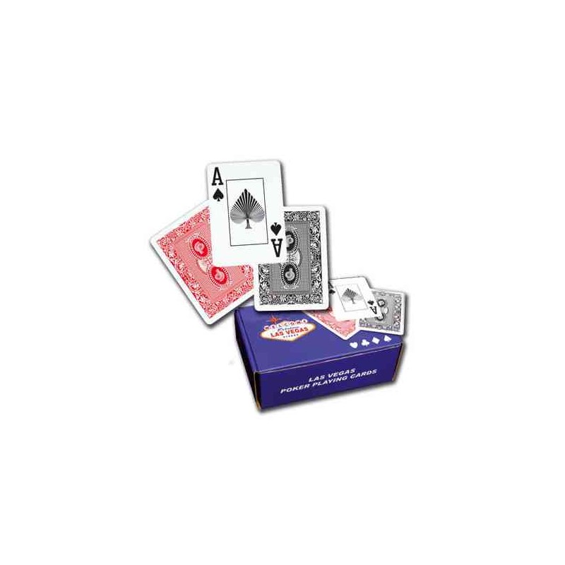 CARTES POKER 100 PLASTIQUE ECO