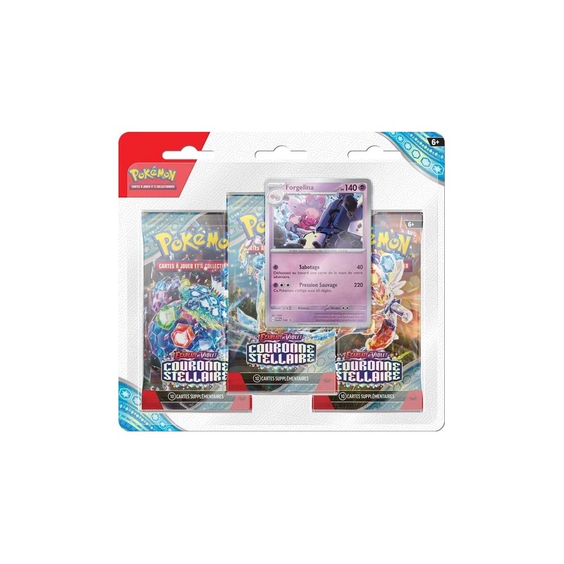 POKEMON EV07 PACK 3 BOOSTERS