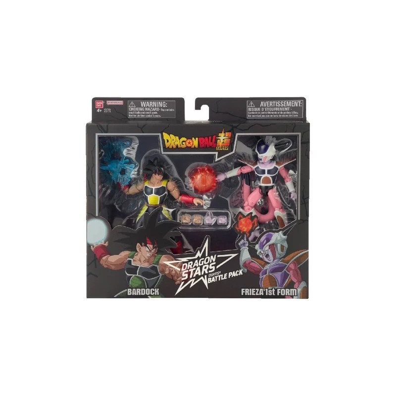 DB FIGURINE DRAGON STARS 17 CM - BATTLE PACK - BARDOCK VS FRIEZA 1ST FORM