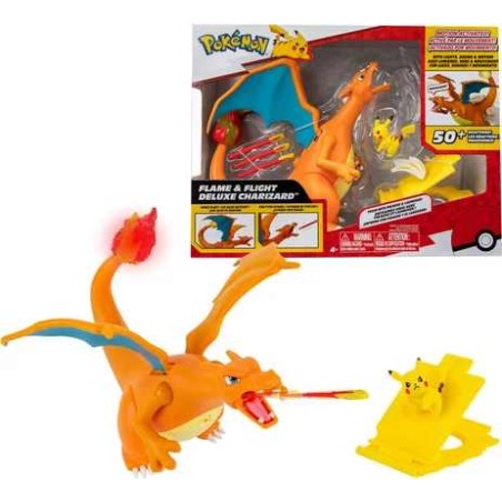 POK DRACAUFEU INTERACTIF ET SA FIGURINE PIKACHU