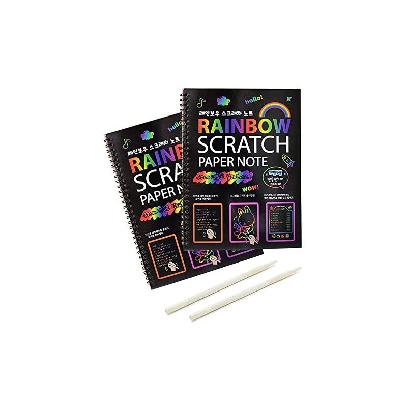 RAINBOW ARTS - SCRATCH BOOK