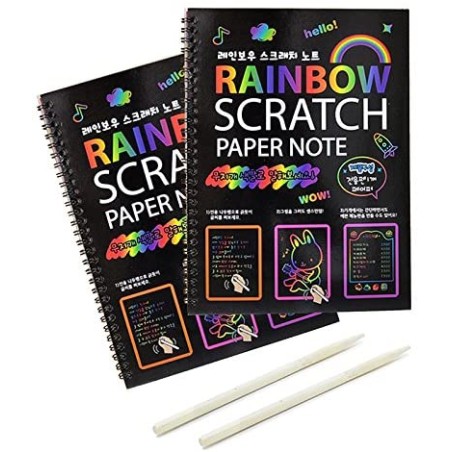 RAINBOW ARTS - SCRATCH BOOK