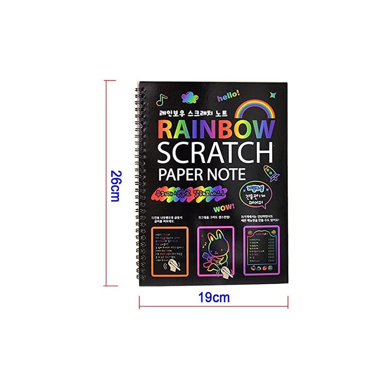 RAINBOW ARTS - SCRATCH BOOK