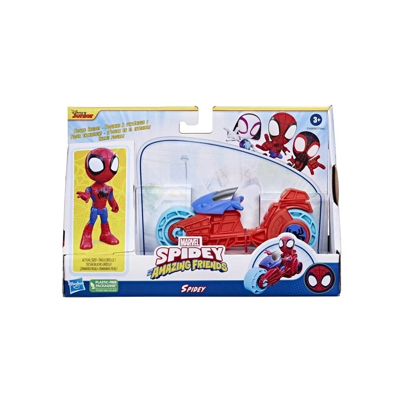 SPIDEY FIGURINE PLUS MOTO