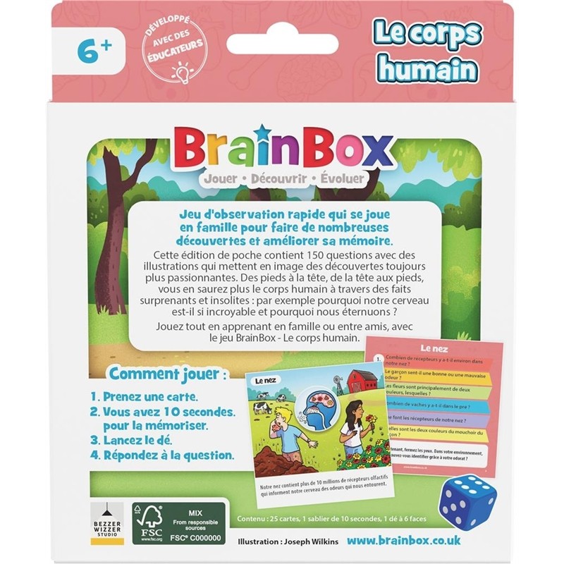 BRAINBOX POCKET CORPS HUMAINS