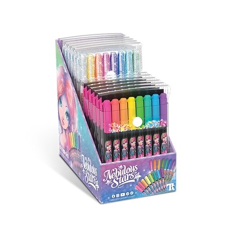 ASSORTIMENT DE 8 STYLOS GEL