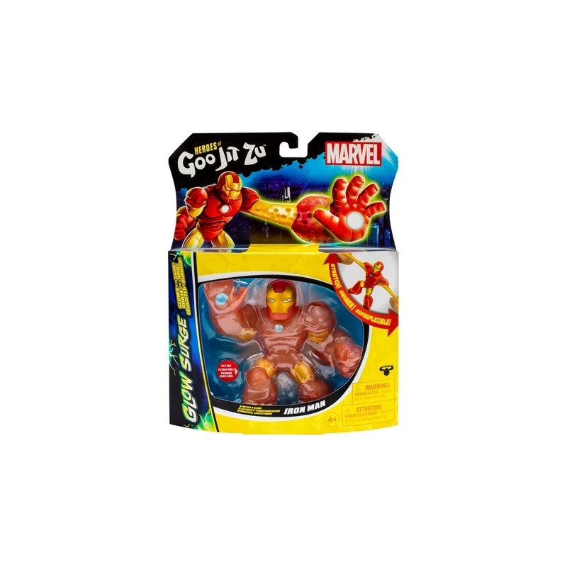 IRON MAN GLOW SURGE 11CM - GOO JIT ZU MARVEL