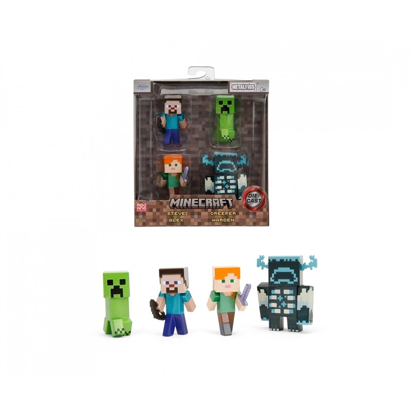 JADA MINECRAFT 6CM SET 4PCS