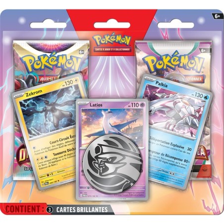 POKEMON PACK 2 BOOSTERS OCTOBRE 2024 BLISTER