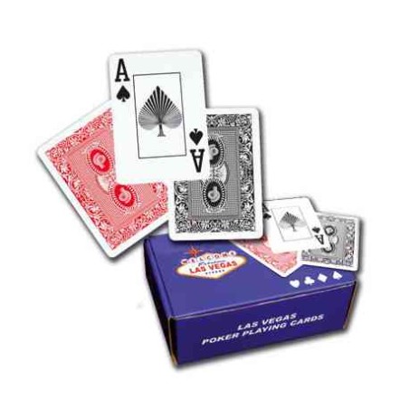 CARTES POKER 100 PLASTIQUE ECO