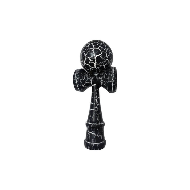 KENDAMA CRACKLE BOULE 6 CM BLANC