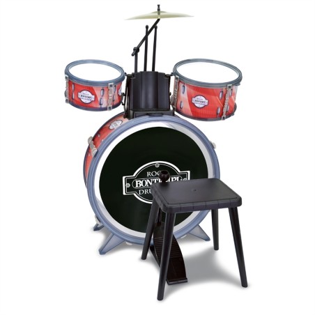 DRUM SET 4 PCS WITH STOOL MADE IN ITALY