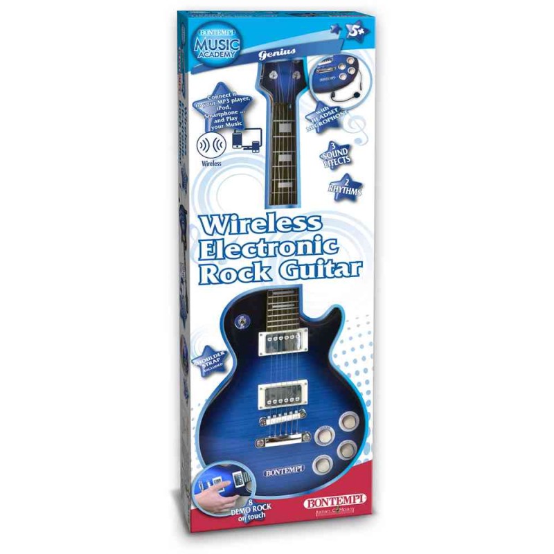 WIRELESS ELECTRONIC GUITAR GIBSON MODEL WITH HEADSET