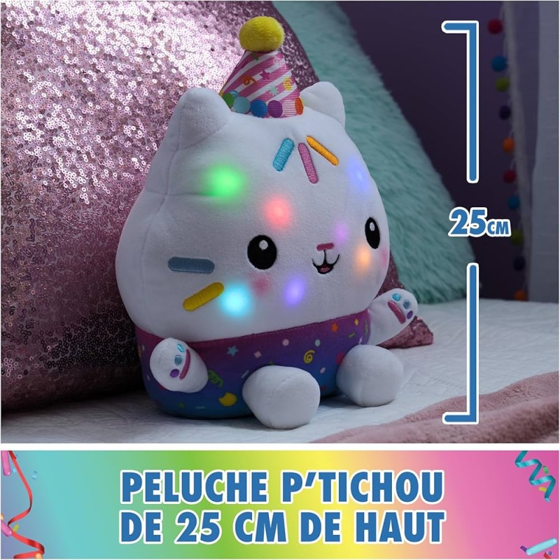 PELUCHE A FONCTION P TICHOU GABBY ET LA MAISON MAGIQUE