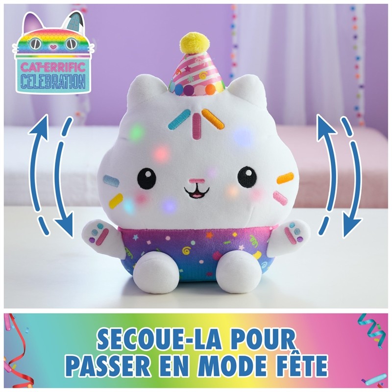 PELUCHE A FONCTION P TICHOU GABBY ET LA MAISON MAGIQUE