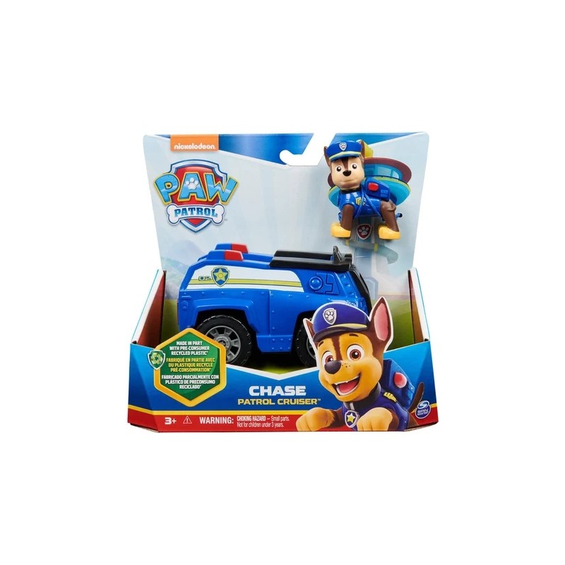 VEHICULE PLUS FIGURINE CHASE LA PAT PATROUILLE