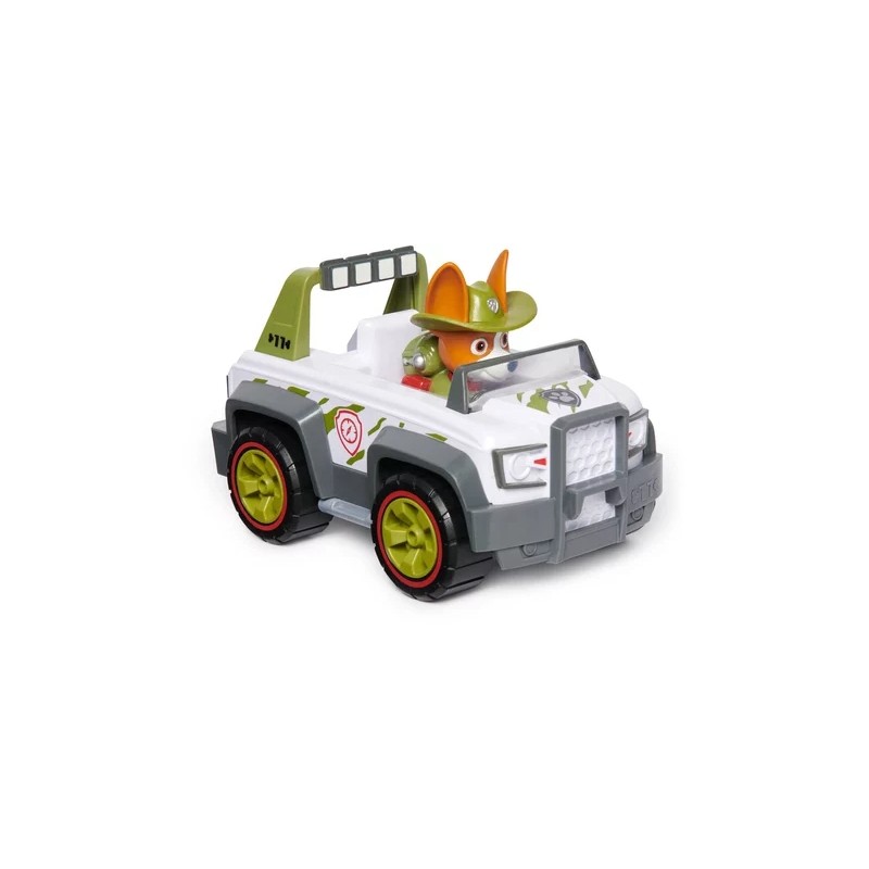 VEHICULE PLUS FIGURINE TRACKER LA PAT PATROUILLE