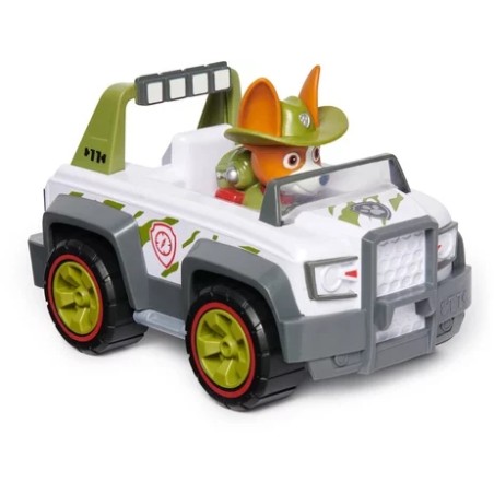 VEHICULE PLUS FIGURINE TRACKER LA PAT PATROUILLE