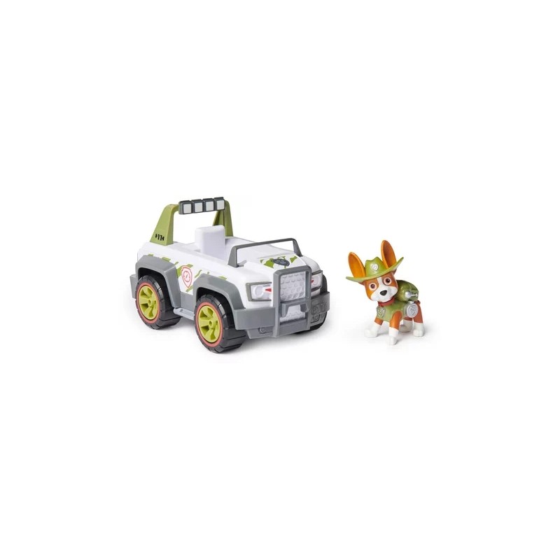 VEHICULE PLUS FIGURINE TRACKER LA PAT PATROUILLE