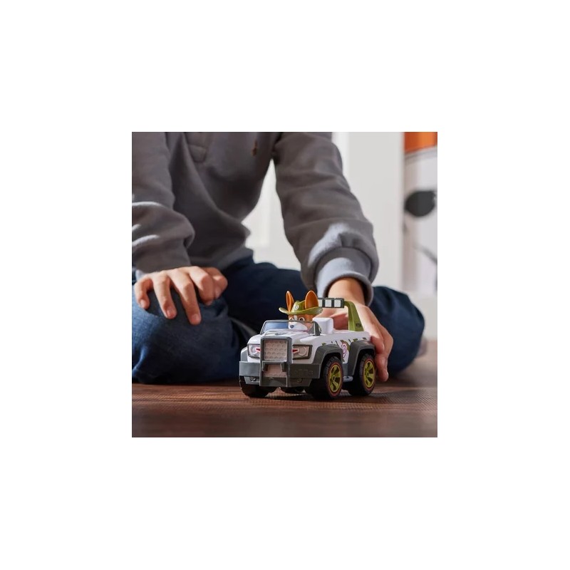 VEHICULE PLUS FIGURINE TRACKER LA PAT PATROUILLE