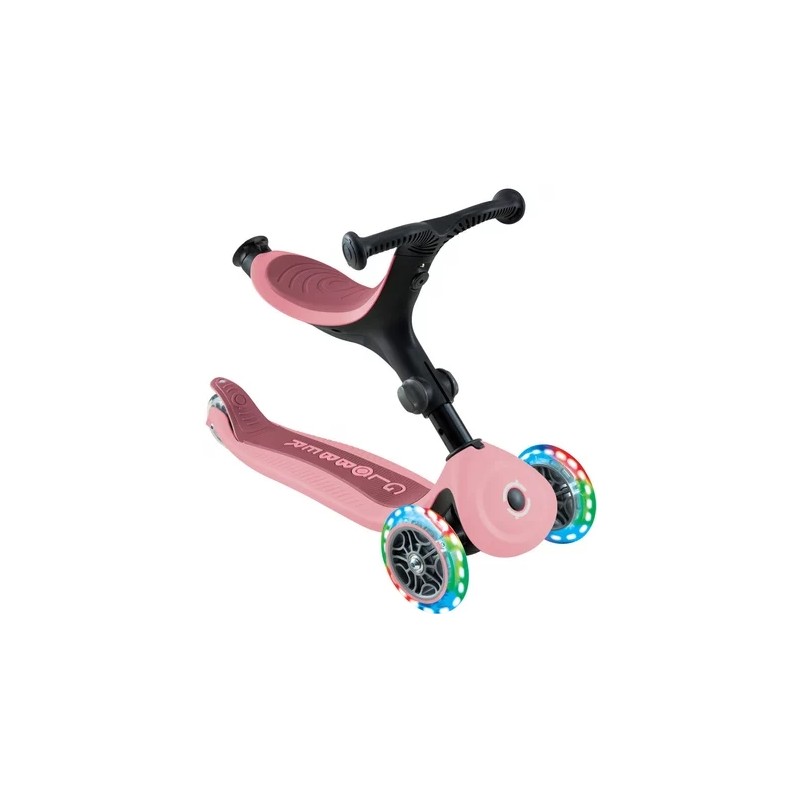 TROTTINETTE 3 ROUES EVOLUTIVE GO UP ACTIVE LIGHTS ROSE