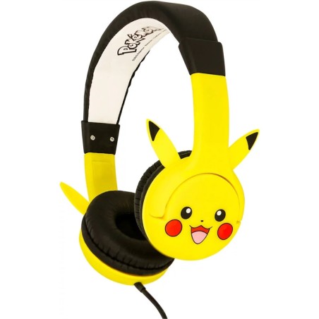 POKEMON CASQUE AUDIO FILAIRE POUR ENFANT PIKACHU