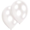 10 BALLONS LATEX STANDARD BLANC 27 5 CM - 11