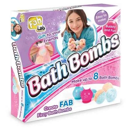 FAB-LAB BATH BOMBS - COFFRET SAVONNETTES DE BAIN