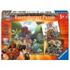 PUZZLES 3X49 P - LE BIEN CONTRE LE MAL - GORMITI