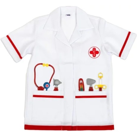 BLOUSE DE DOCTEUR AVEC ACCESSOIRES