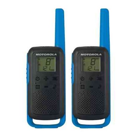 TALKIES WALKIES MOTOROLA BLEU T62