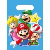 8 SACHETS CADEAUX D INVITES EN PLASTIQUE SUPER MARIO 23 4 X 16 2 CM