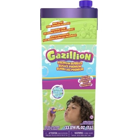 GAZILLION - BRIQUE 100 ECO -SOLUTION A BULLES 1L