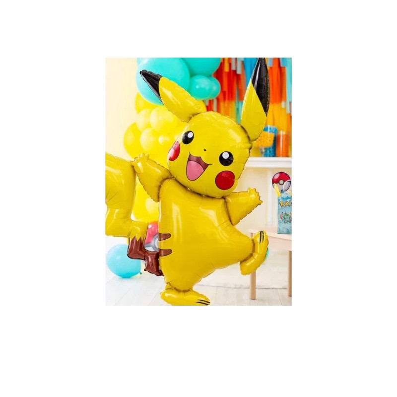 AIRWALKER PIKACHU BALLON ALUMINIUM P93 EMBALLE 132 CM X 139 CM