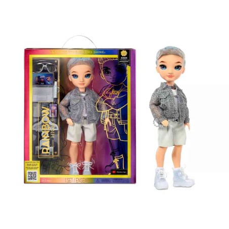 RAINBOW HIGH S23 FASHION DOLL- AR PURPLE SERIE 5