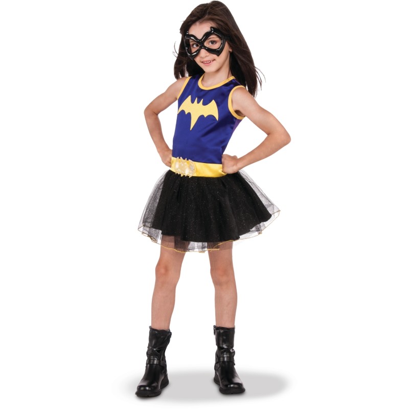 ROBE TUTU BATGIRL PLUS LOUP 5-6 ANS