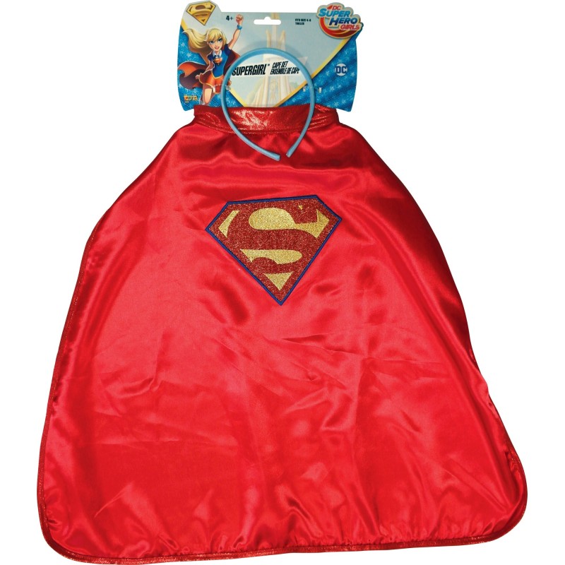 CAPE PLUS SERRE-TETE SUPERGIRL