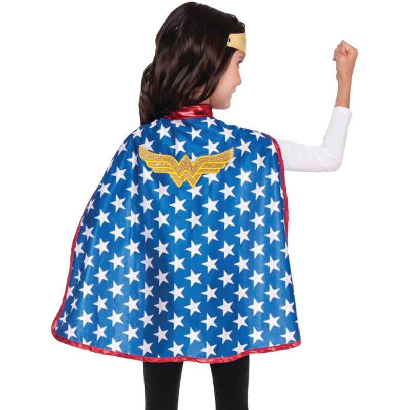 CAPE PLUS TIARE WONDER WOMAN