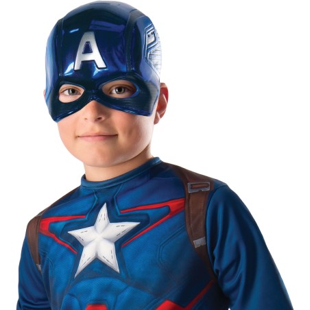 MASQUE PLASTIQUE CAPTAIN AMERICA