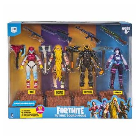 FORTNITE - PACK EQUIPE 4 FIGURINES S3