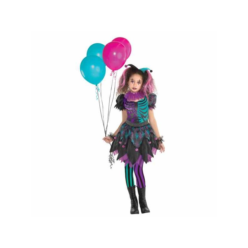 COSTUME ENFANT ARLEQUIN HANTE AGE 6 - 8 ANS