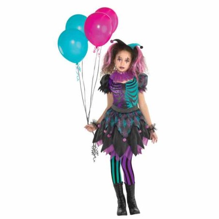 COSTUME ENFANT ARLEQUIN HANTE AGE 6 - 8 ANS