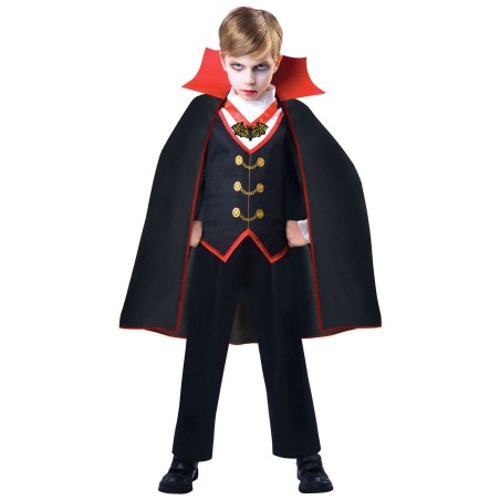 COSTUME ENFANT COMTE DRACULA AGE 4 - 6 ANS