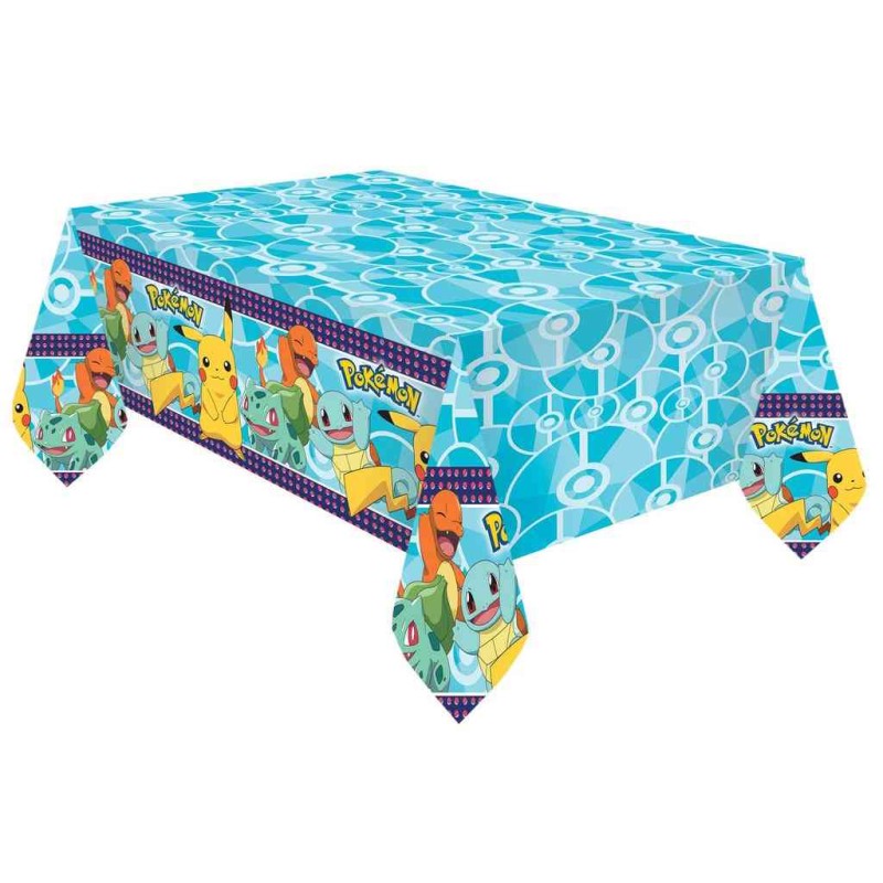 NAPPE PLASTIFIEE POKEMON 120 X 180 CM