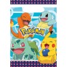 8 SACHETS CADEAUX D INVITES EN PLASTIQUE POKEMON 23 4 X 16 2 CM