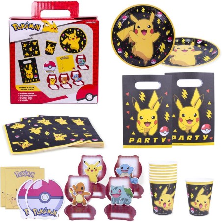 POKEMON KIT DE FETE 8 PERSONNES