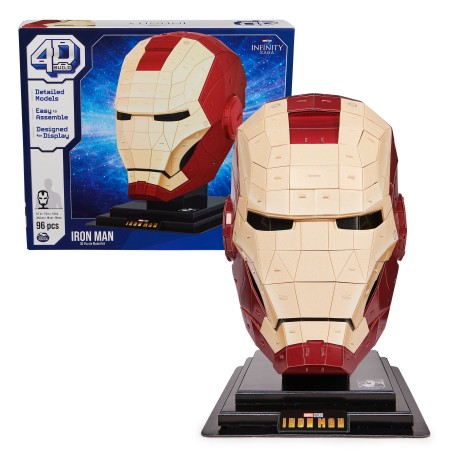 CASQUE IRON MAN MARVEL 4D BUILD