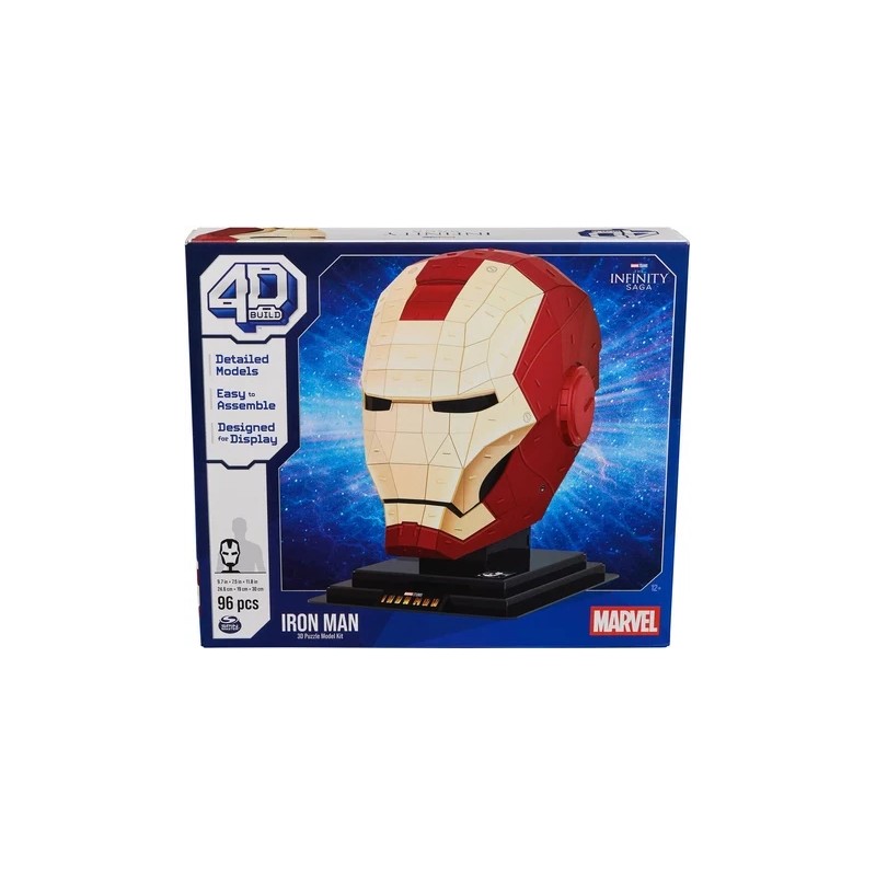 CASQUE IRON MAN MARVEL 4D BUILD