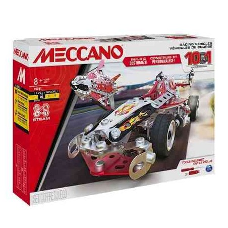 VEHICULES DE COURSE - 10 MODELES MECCANO